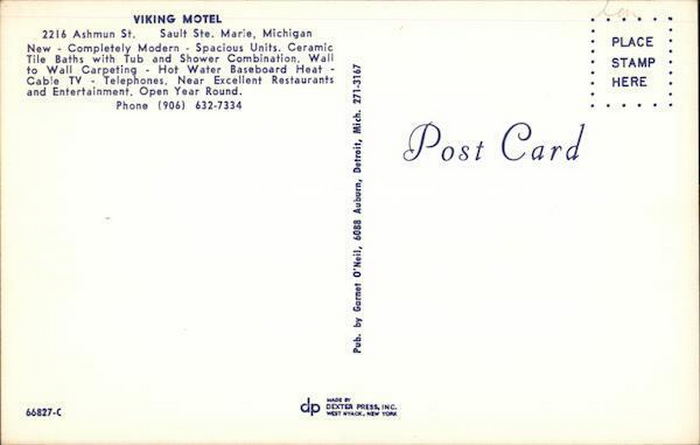 Viking Motel (Imperial Motor Inn) - Vintage Postcard (newer photo)